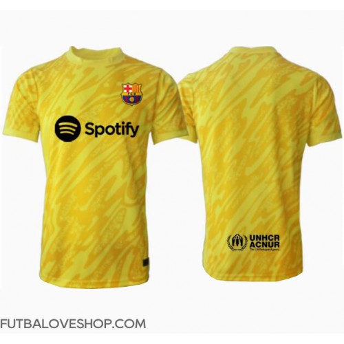Dres Barcelona Brankarsky Domáci 2024-25 Krátky Rukáv